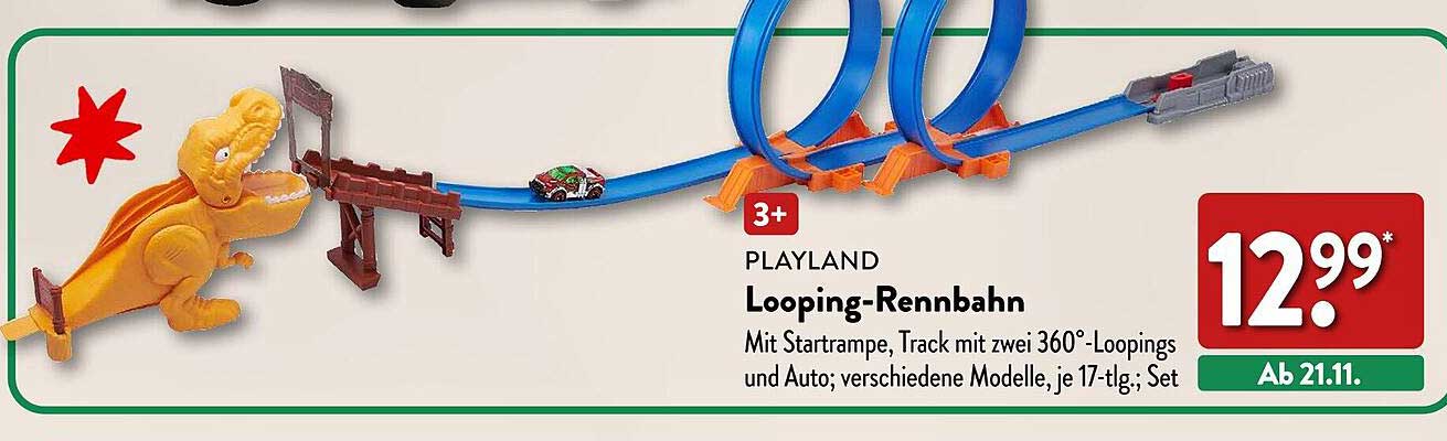 PLAYLAND Looping-Rennbahn