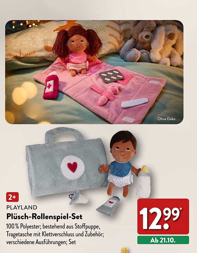 Plüsch-Rollenspiel-Set