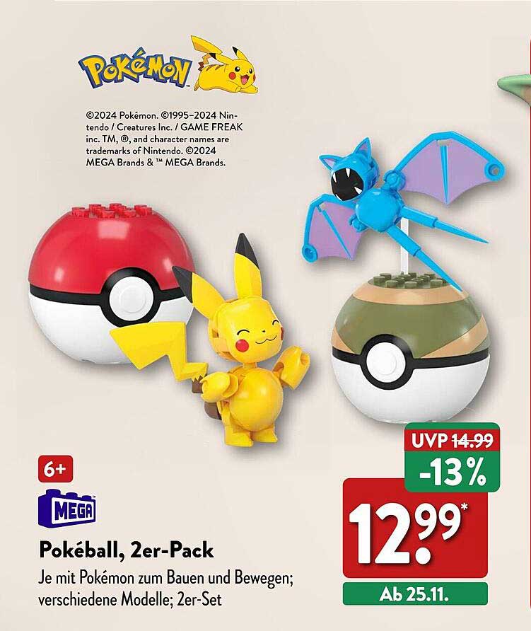 Pokébäll, 2er-Pack