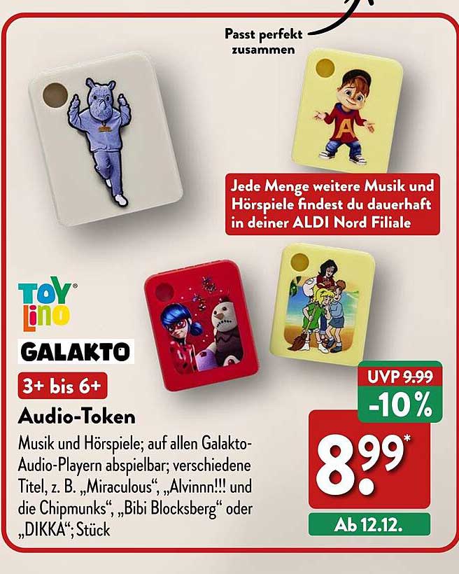 TOY LINO GALAKTO Audio-Token