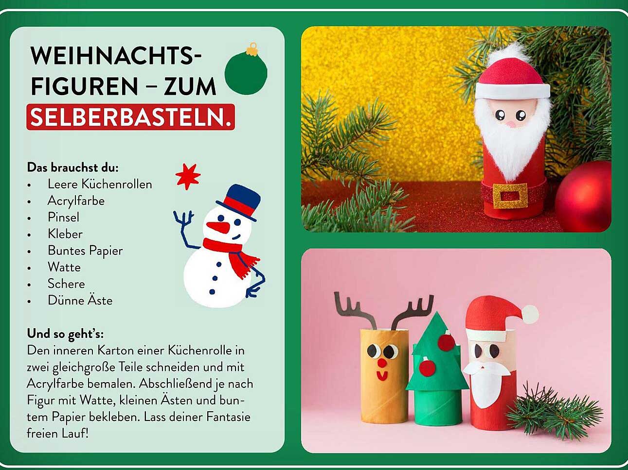 WEIHNACHTSFIGUREN – ZUM SELBERBASTELN.