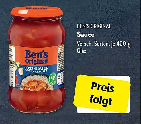 Ben's Original Süß-Sauer Sauce