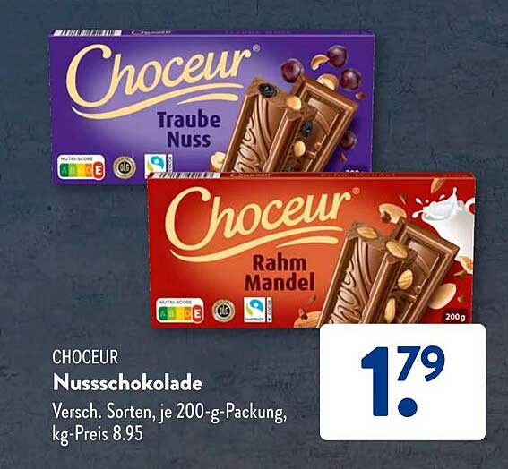 Choceur Nuss-Schokolade