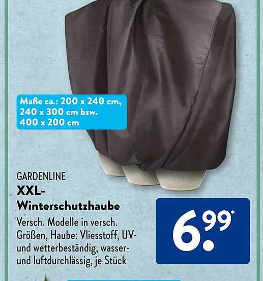 GARDENLINE XXL-Winterschutzhaube