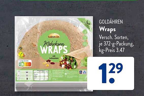 GOLDÄHREN Mehrkorn WRAPS