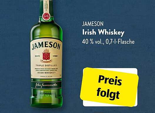 Jameson Irish Whiskey