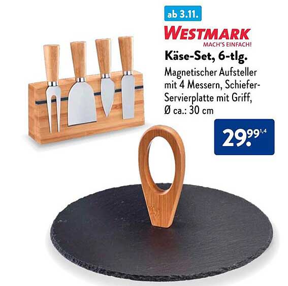 Käse-Set, 6-tlg.