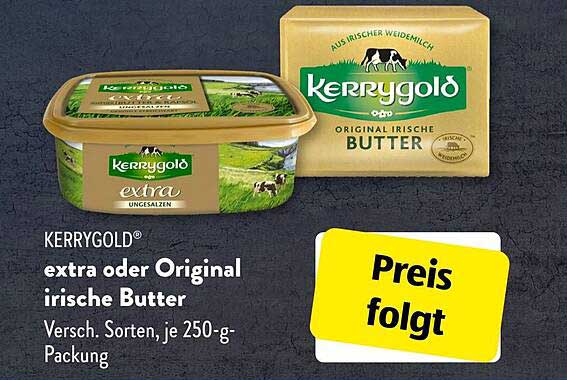 KERRYGOLD® extra oder Original irische Butter