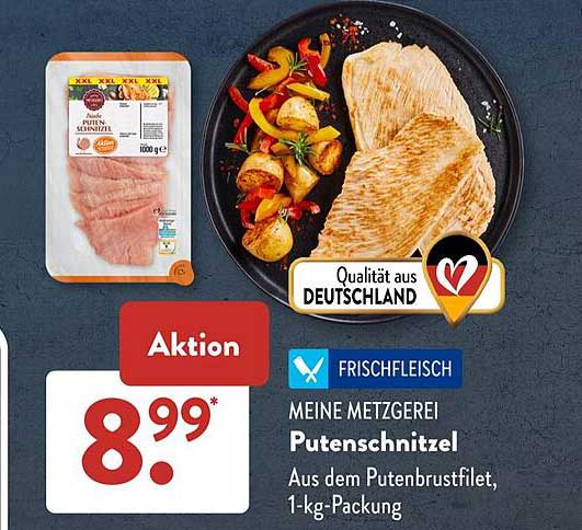 MEINE METZGEREI Putenschnitzel