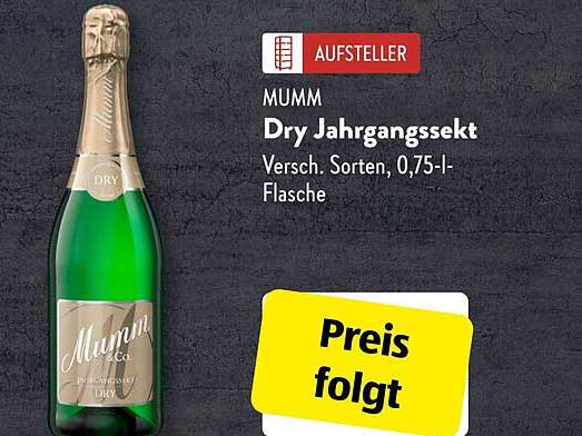 MUMM Dry Jahrgangsekt