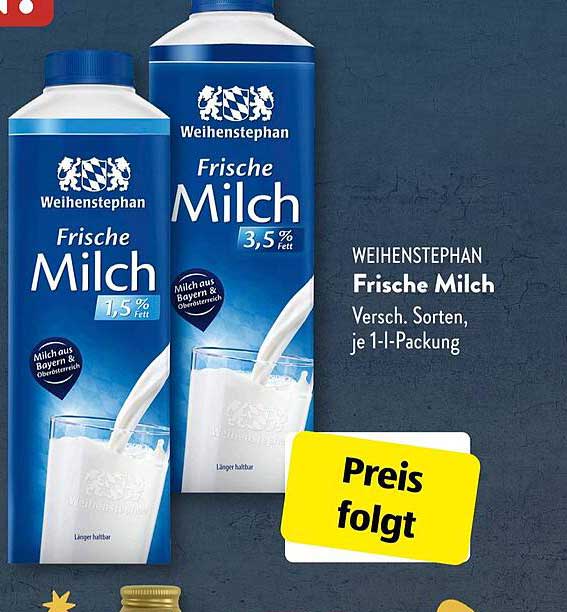 WEIHENSTEPHAN Frische Milch