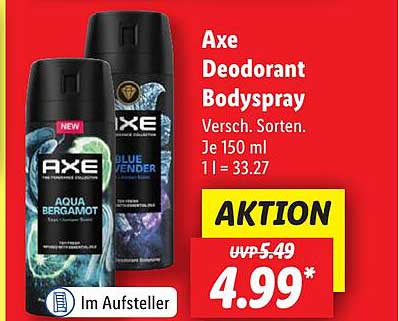 Axe Deodorant Bodyspray