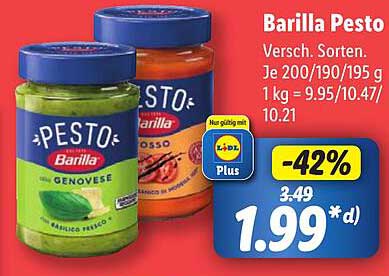 Barilla Pesto