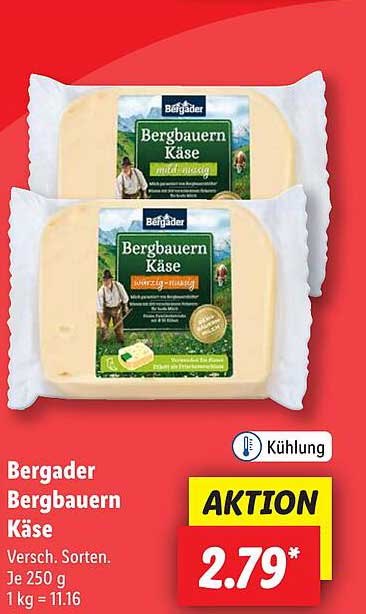 Bergader Bergbauern Käse