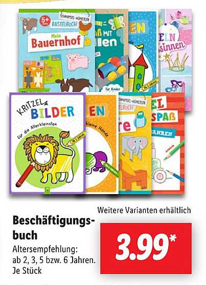 Beschäftigungsbuch