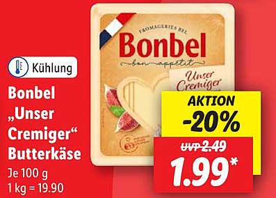 Bonbel „Unser Cremiger“ Butterkäse