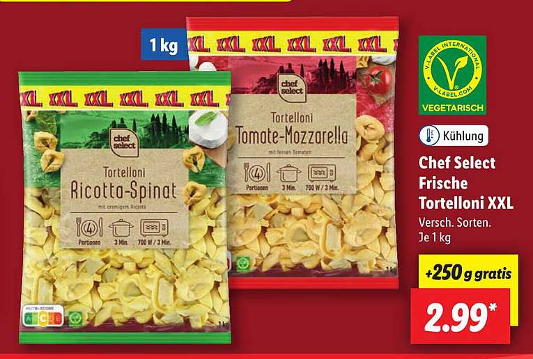 Chef Select Frische Tortelloni XXL