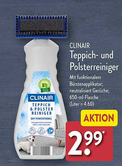 CLINAIR Teppich- und Polsterreiniger