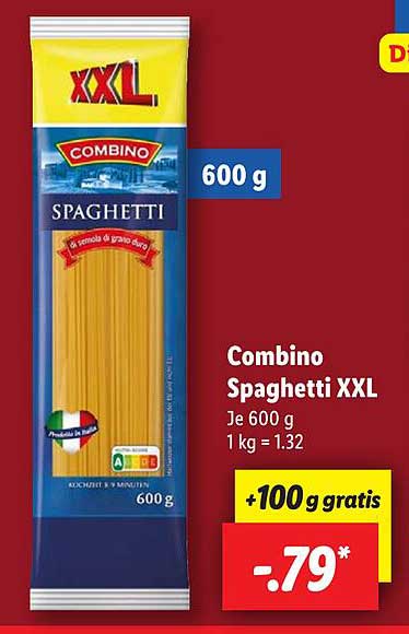 Combino Spaghetti XXL