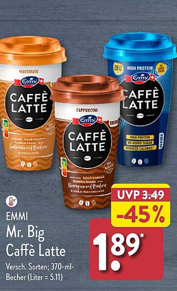 Emmi Mr. Big Caffè Latte