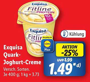 Exquisa Quark-Joghurt-Creme