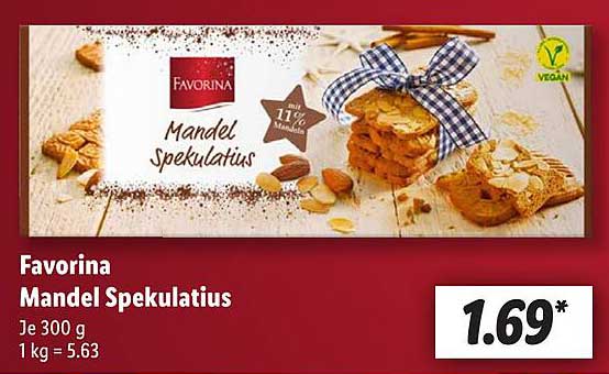 Favorina Mandel Spekulatius