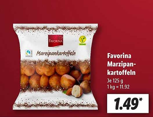 Favorina Marzipankartoffeln