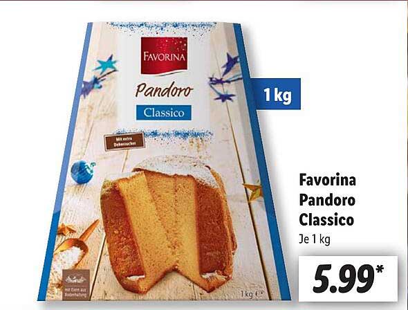 Favorina Pandoro Classico