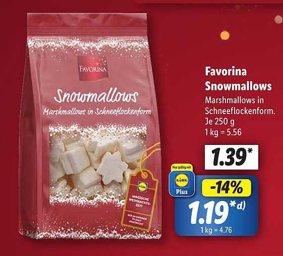 Favorina Snowmallows