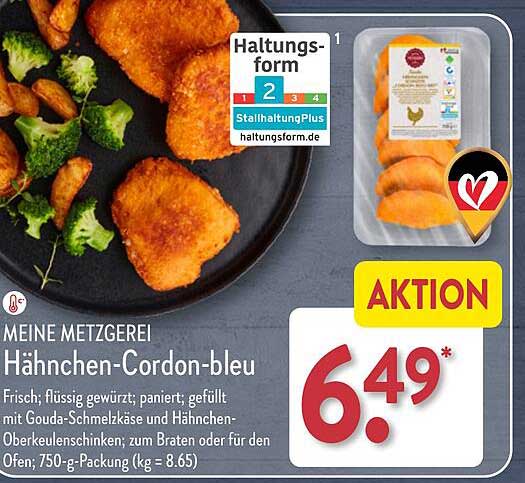 Hähnchen-Cordon-bleu