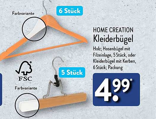 HOME CREATION Kleiderbügel