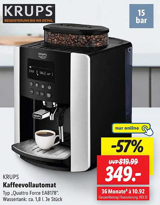 KRUPS Kaffeevollautomat