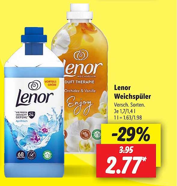 Lenor Weichspüler