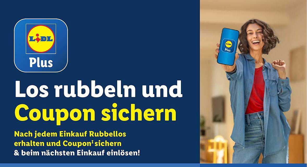 Los rubbeln und Coupon sichern