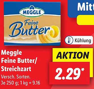 Meggle Feine Butter/ Streichzart