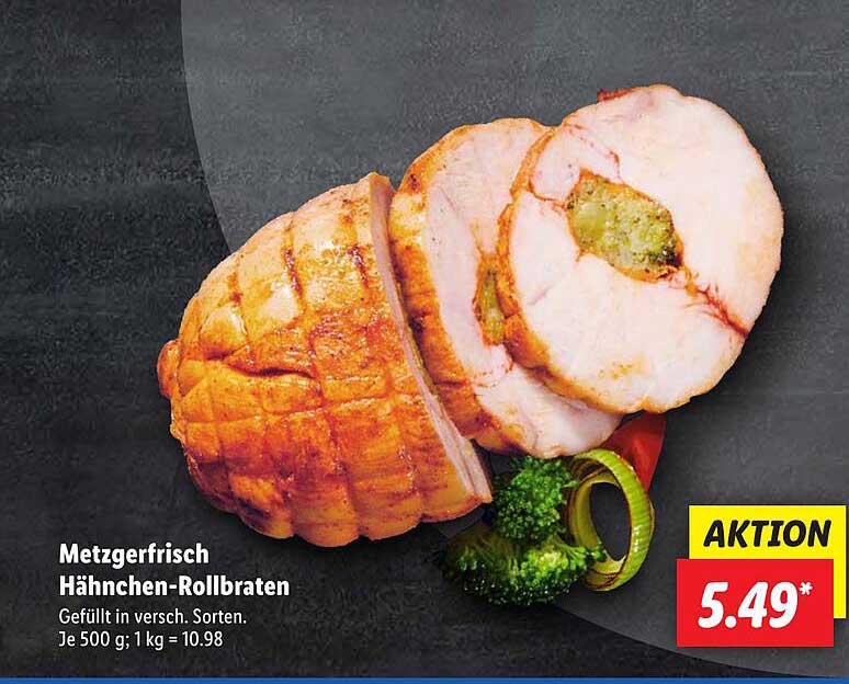 Metzgerfrisch Hähnchen-Rollbraten