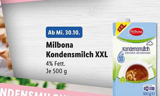 Milbona Kondensmilch XXL