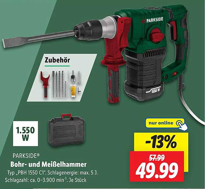 PARKSIDE® Bohr- und Meißelhammer