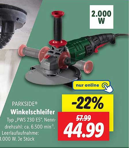 PARKSIDE® Winkelschleifer