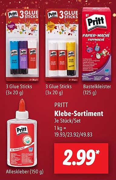 PRITT Klebe-Sortiment