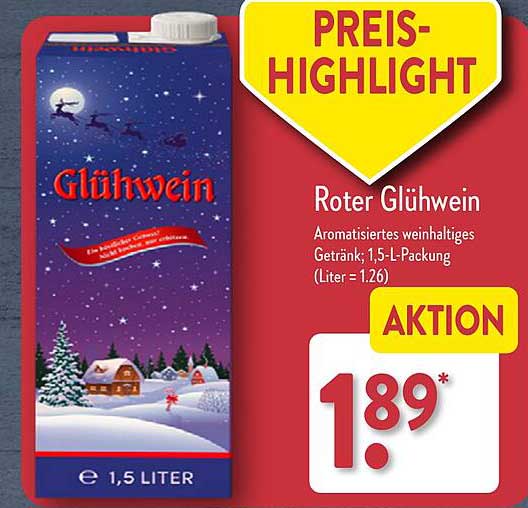 Roter Glühwein