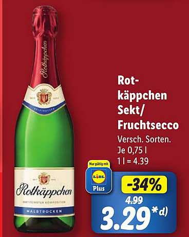 Rotkäppchen Sekt/Fruchtsecco