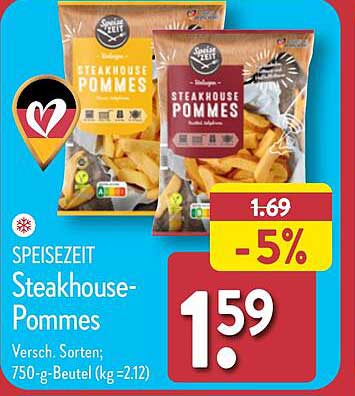 SPEISEZEIT Steakhouse-Pommes