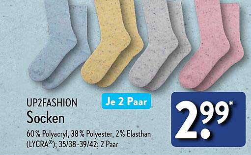 UP2FASHION Socken