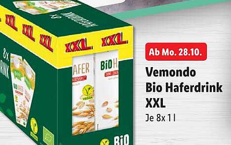 Vemondo Bio Haferdink XXL