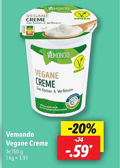 Vemondo Vegane Creme