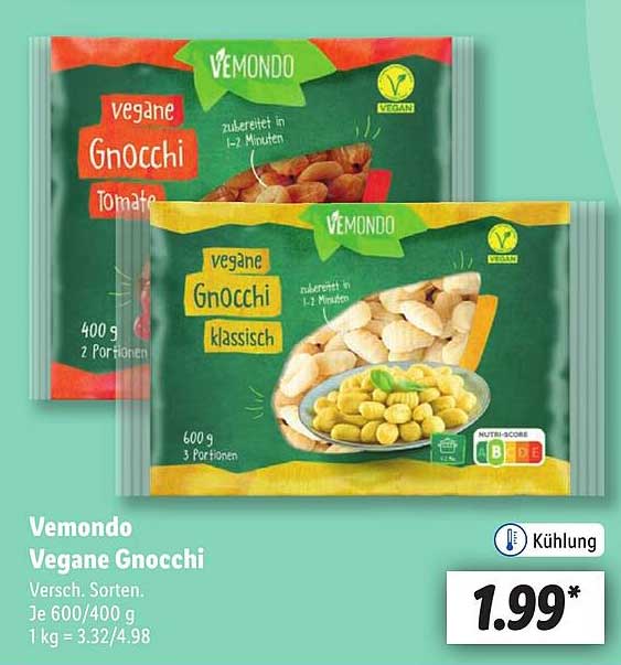 Vemondo Vegane Gnocchi