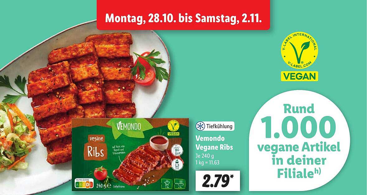 Vemondo Vegane Ribs