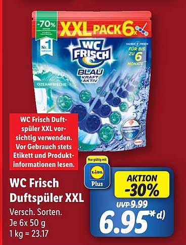 WC Frisch Duftspüler XXL