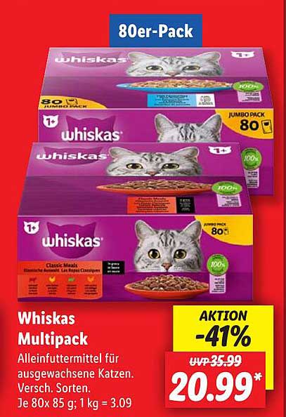 Whiskas Multipack